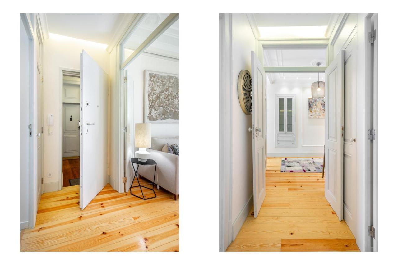 Whome Luxury Stay In Prime Location W/ Ac, Lift & Private Patio 리스본 외부 사진